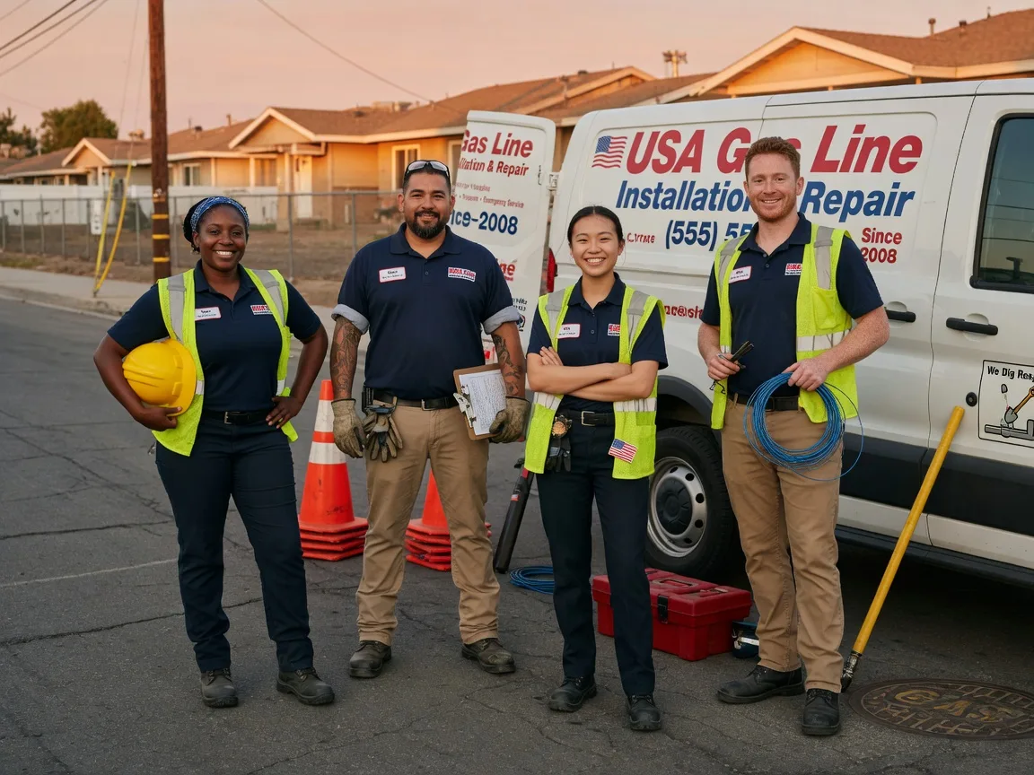 Gas Line Installation company in Round Mountain, NV